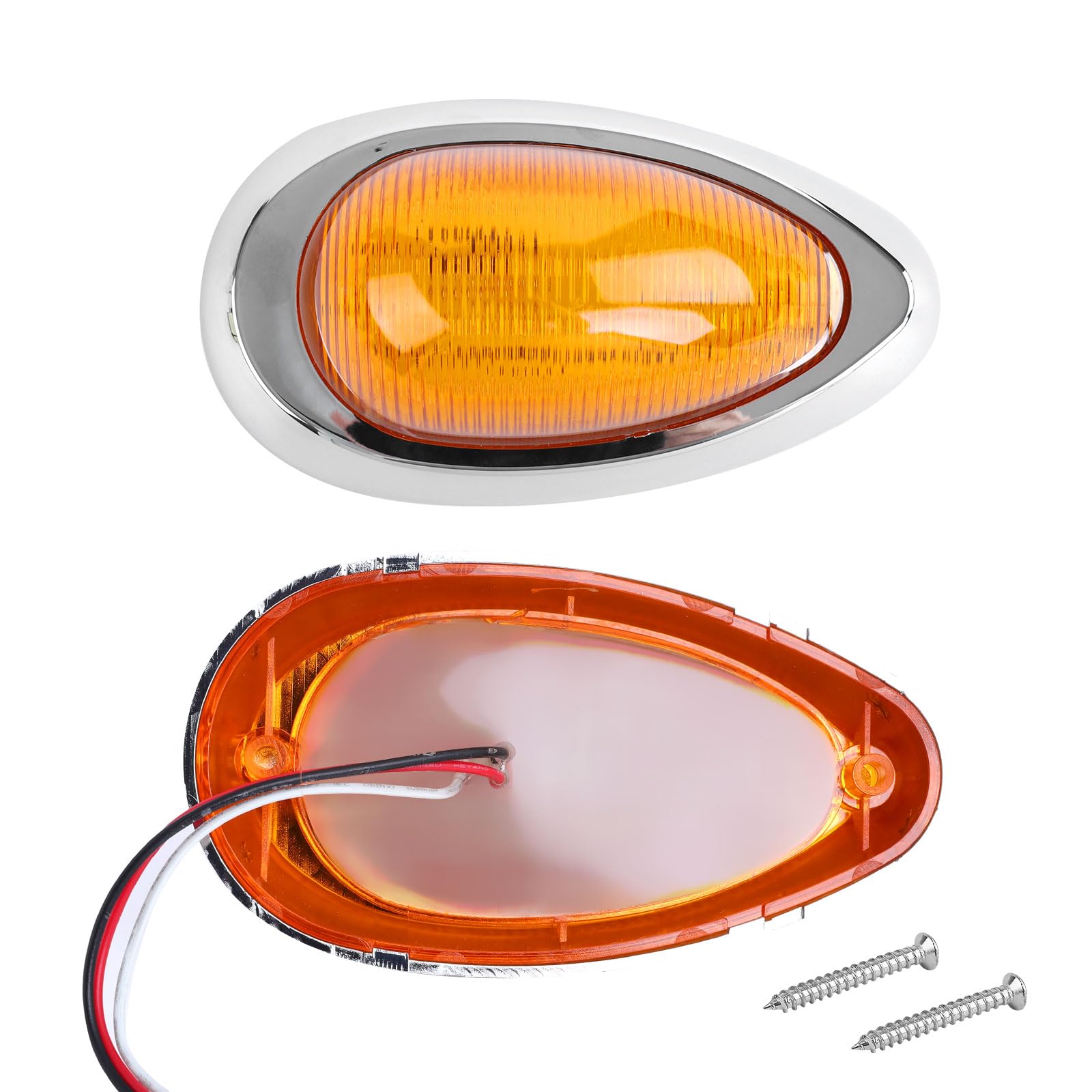 Amazon.com: TINWID1919 2Pcs Amber Marker Turn Lights Sleeper Cab