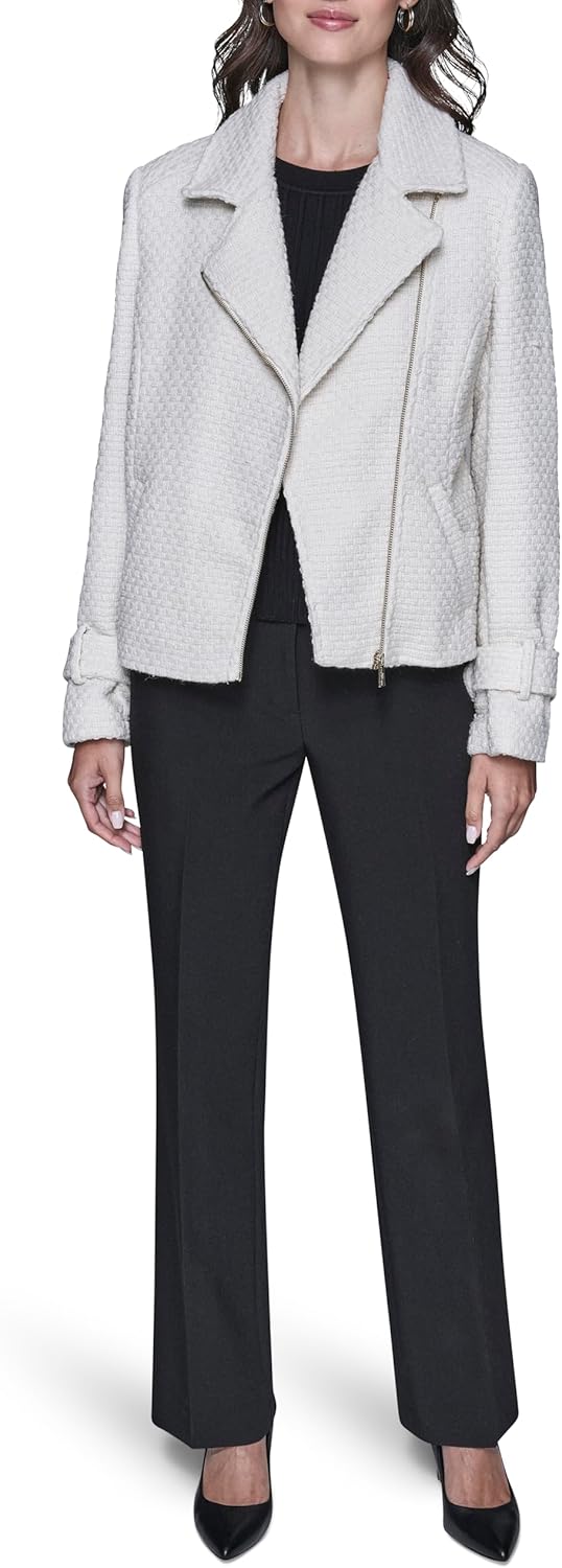 KARL LAGERFELD womens Long Sleeve Soft Suiting Jacket - Image 2