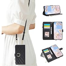 Xperia 1 VII Case for Mldjomid Notebook Type Shoulder Xperia 1 vii Smartphone Case with Ring 6.5 inch Compatible with Sony Xperia 1 VII Notebook Type Case Coin Purse Card Storage SO-51F Mobile Cover