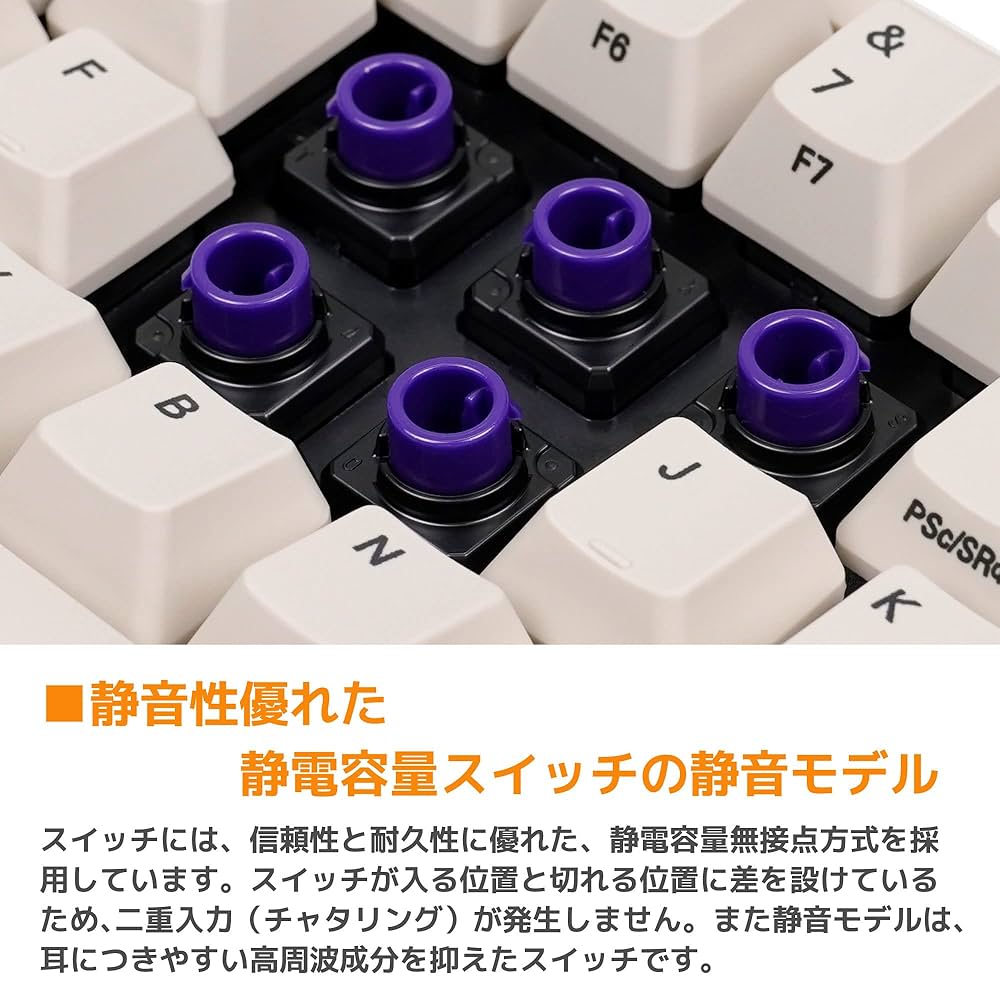 新品 キーボード LEOPOLD FC 660C 静電容量無接点方式 Amazon | LEOPOLD FC660C 静音モデル ミニキーボード 66キー 静
