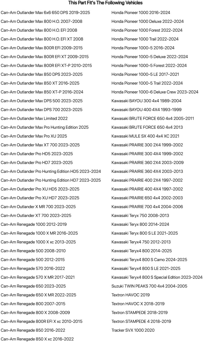 4/137 Tusk Beartooth Wheel 14x7 4.0 + 3.0 Matte Black For Kawasaki Teryx 800 S LE 2021-2025