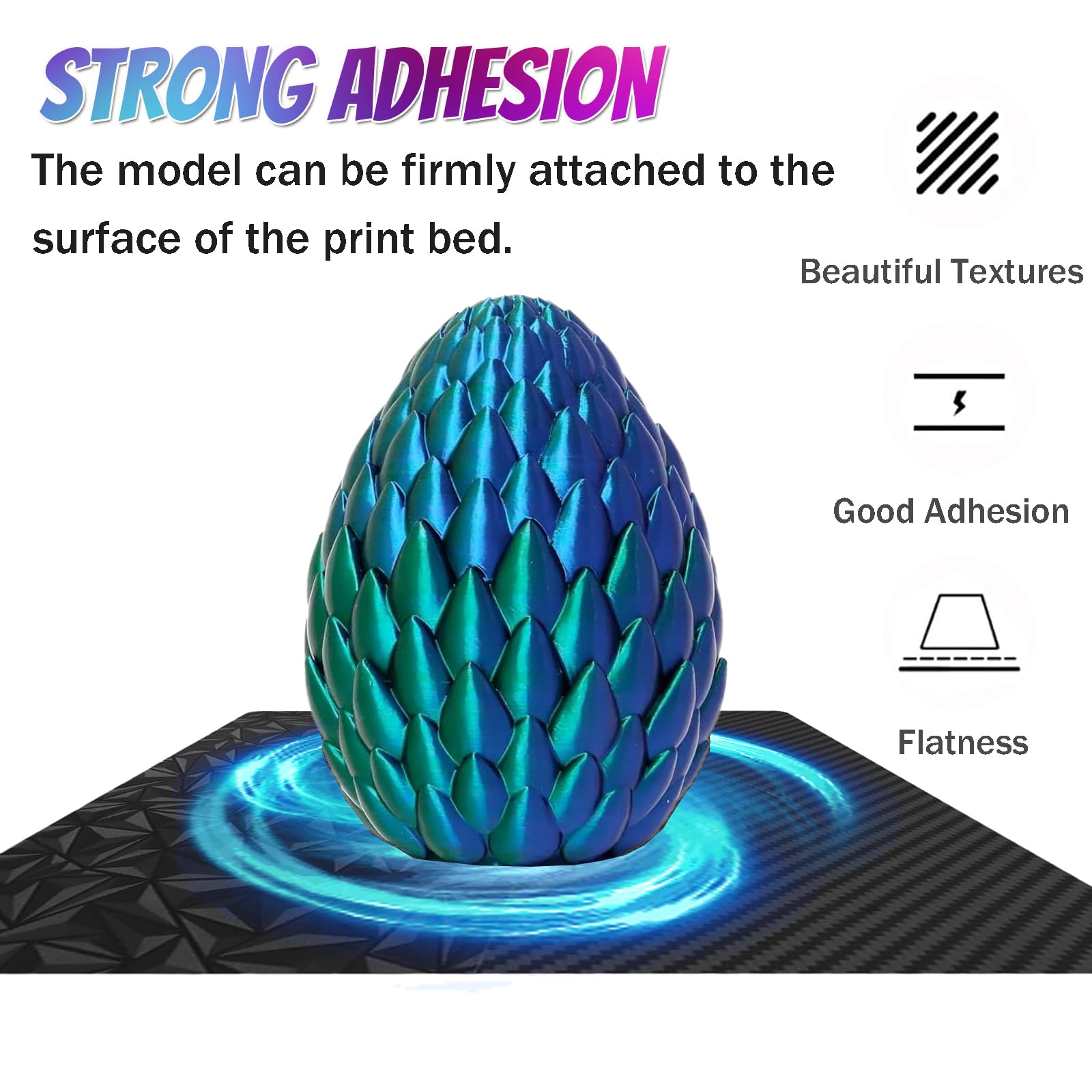Smooth PEO PET Build Plate do Anycubic Kobra 2/Kobra 2 Neo/Kobra 2 Pro, płyta dociskowa PEO PET 230 x 230 mm Kobra 2 platforma do drukarki 3D