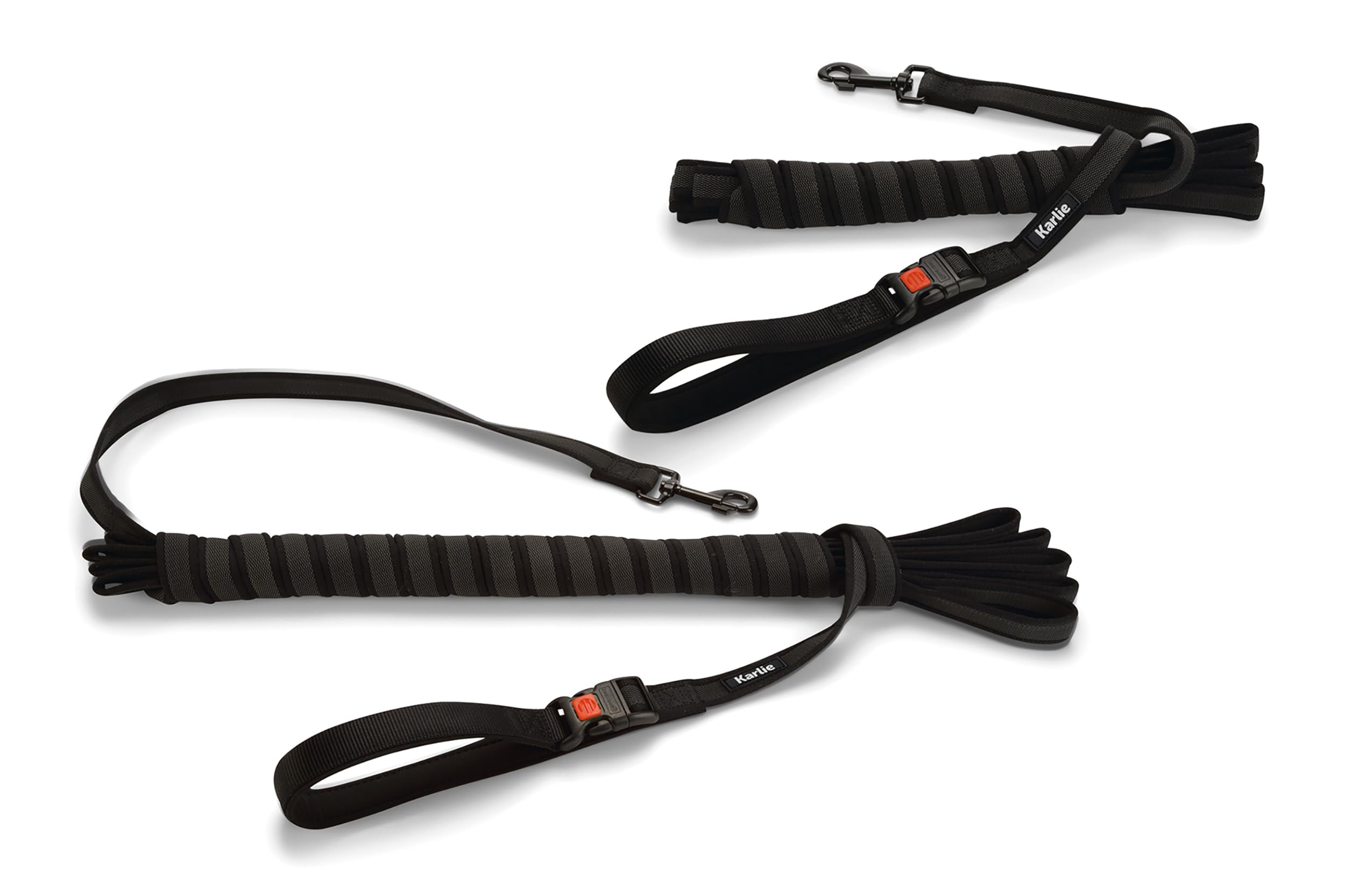 Karlie Art Sportiv Premium Suchleine, Hundeleinen, Nylon, Schwarz, 5 m x 2,5 cm