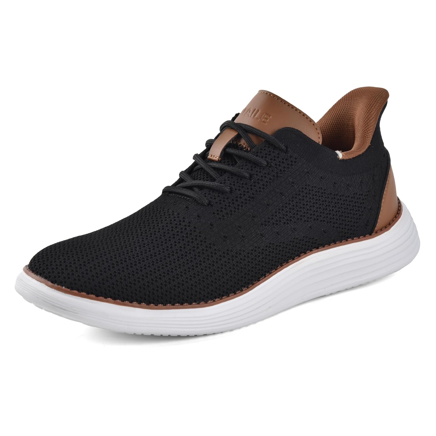 SITAILE Slip On Casual Dress Shoes Arch Support Comfortable Slip in Shoes for Men Hands Free Lightweight Breathable