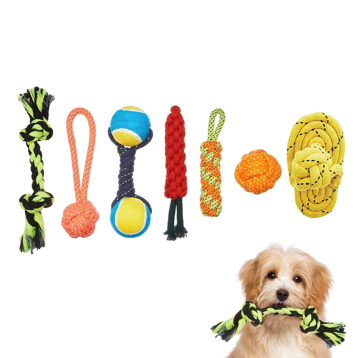 See full amazon price history chart for HASHWING Combo of 7 in 1 Dog Rope Toys for Medium and Adult Dogs. Pack of 7 Toys HASHWING Combo of 7 in 1 Dog Rope Toys for Medium and Adult Dogs. Pack of 7 Toys (B0CY3SHLPX) Amazon Price History, Amazon Price Tracker