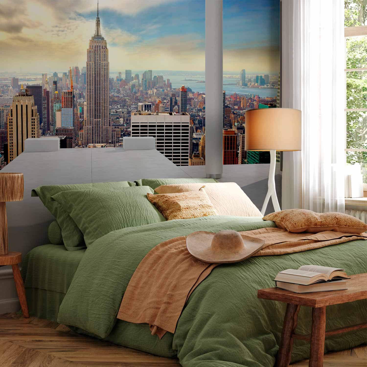 Fotomurales B&D XXL 350x256 cm Papel pintado tejido no tejido Decoración | Pared decorativos Murales moderna de Diseno Fotográfico ciudad New York Arquitectura