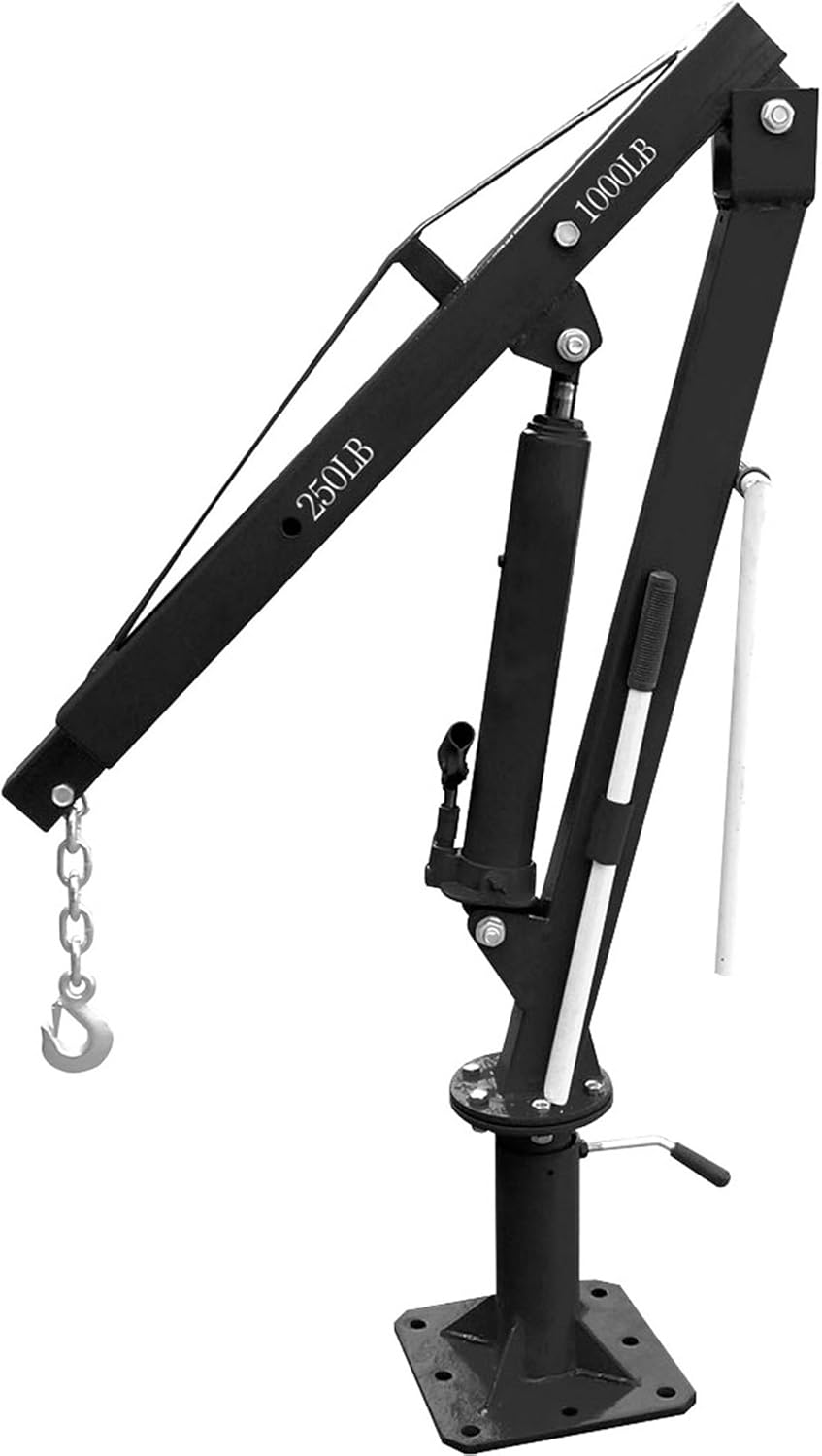 Black Bull BB07583 1000 lbs. Capacity Pick-Up Truck Crane