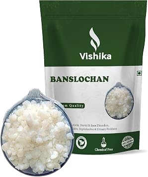Banslochan vanshlochan vanslochan tabasheer for Eating | Tabasheer - Tabachir - Bambusa Arundinaces | Bamboo Manna | 100% Pure Vanshlochan for Strengthen Bones & Hair Roots - 900gram