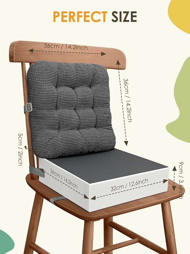 Asiento elevador Booster para sillas de cocina miniatura 2