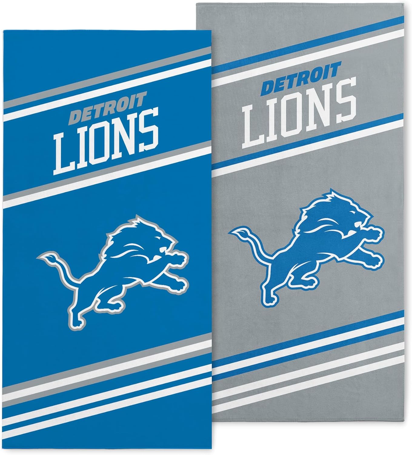 Northwest NFL Sprung Beach Towels 2-pack 30x60 Detroit Lions