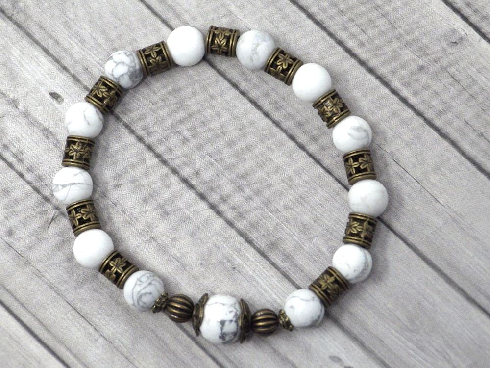 Boho Schmuckset für Damen in Bronze Antik Optik mit Halskette, Armband und passenden Ohrringen