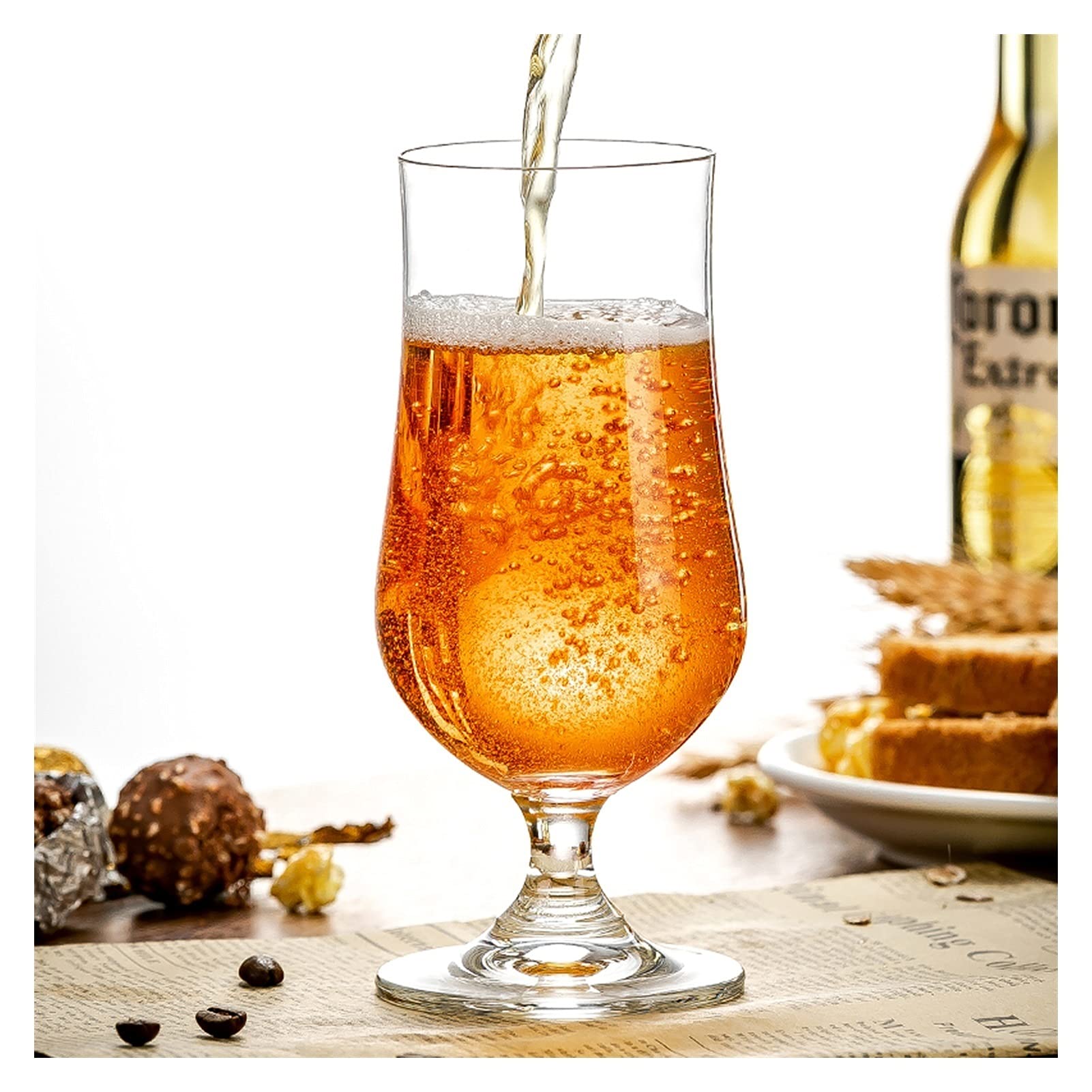Zestawy kufli do piwa, kufel, 340 ml, szklanka w stylu tulipana, szklanki wielofunkcyjne