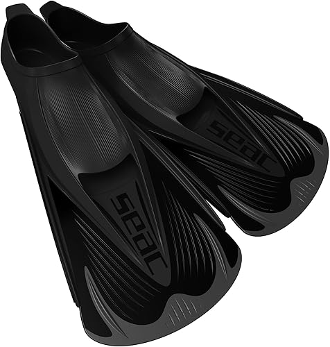 Seac Speed-S, Short Swimming fins for Training in The Pool and Open Water Made in Italy