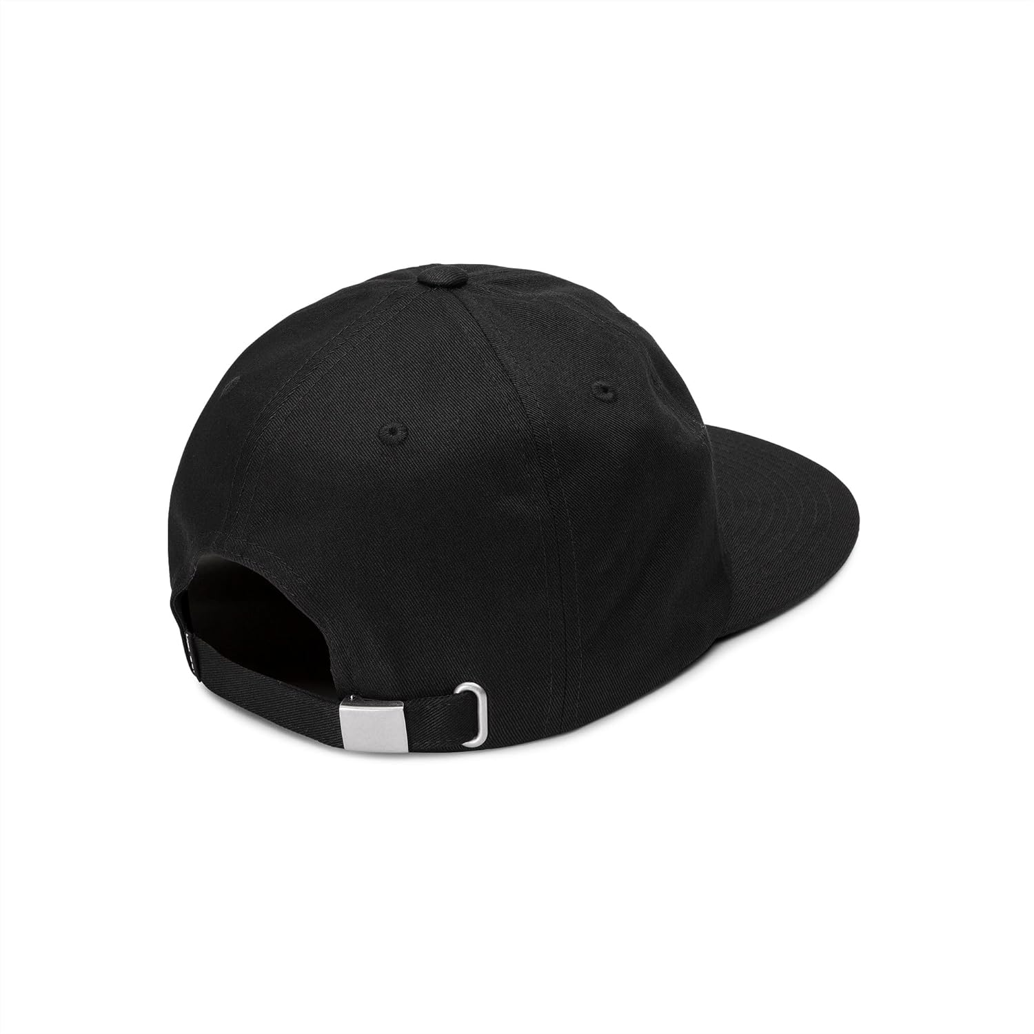 Volcom Women's Stone Wonder Adjustable Back Strap Dad Hat, Black Out, One Size