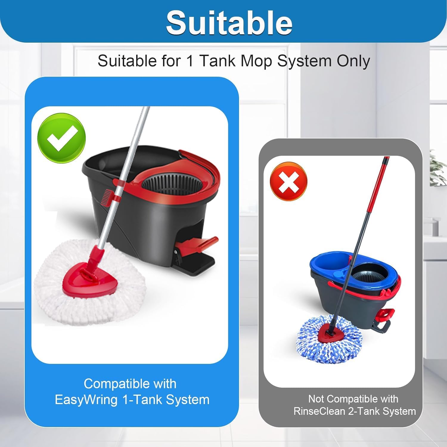 Revitalize Your Cleaning Routine: 2 Pack Spin Mop Replacement Heads Reviewed!