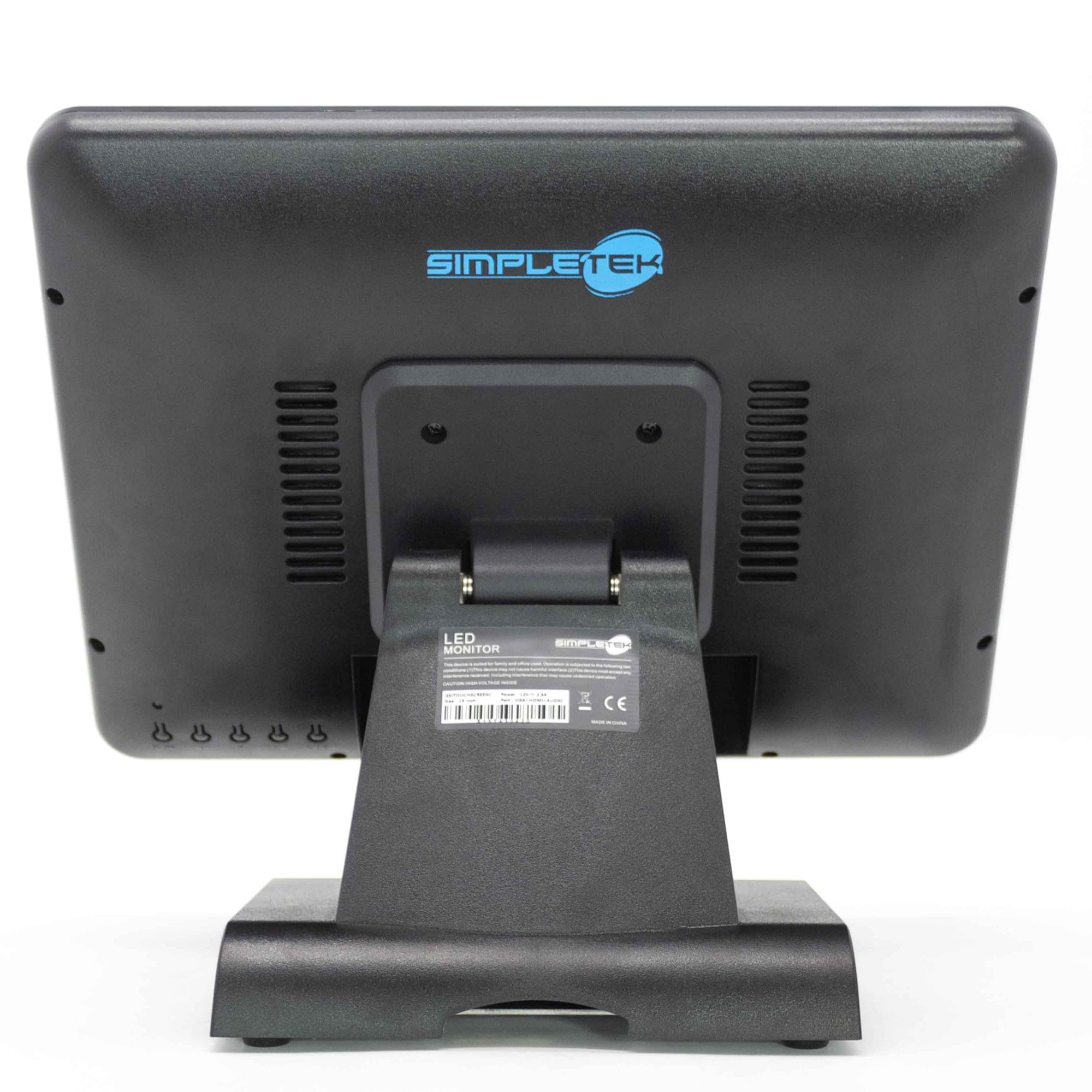 SIMPLETEK - Monitor SXGA 4:3 5:4 Touch 17" - Per Cassa e POS | Schermo Touchscreen | HDMI VGA | Montaggio a parete | Windows/MacOS/Linux