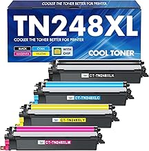 TN248XL TN248 HL-L3240cdw MFC-L3760cdw Toner: Compatible pour Brother TN-248XL TN-248 TN-248CMYK TN-248VAL DCP-L3560cdw DCP-L3520cdwe MFC-L8390cdw MFC-L8340cdw HL-L8240cdw TN 248XL 248