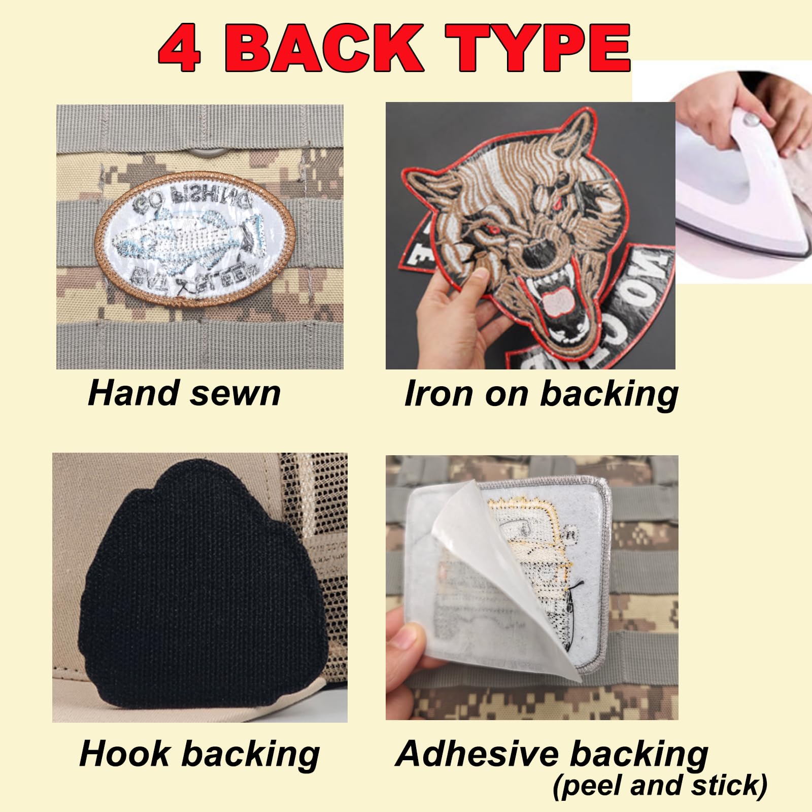 30 Piezas de Parche Bordado Personalizado Diseño Personalizado Parche Decorativo para Sombreros, Mochilas, Jeans, Chaquetas, Ropa, Bolsos, Gorros, Chalecos, para Planchar o Coser (8 cm)