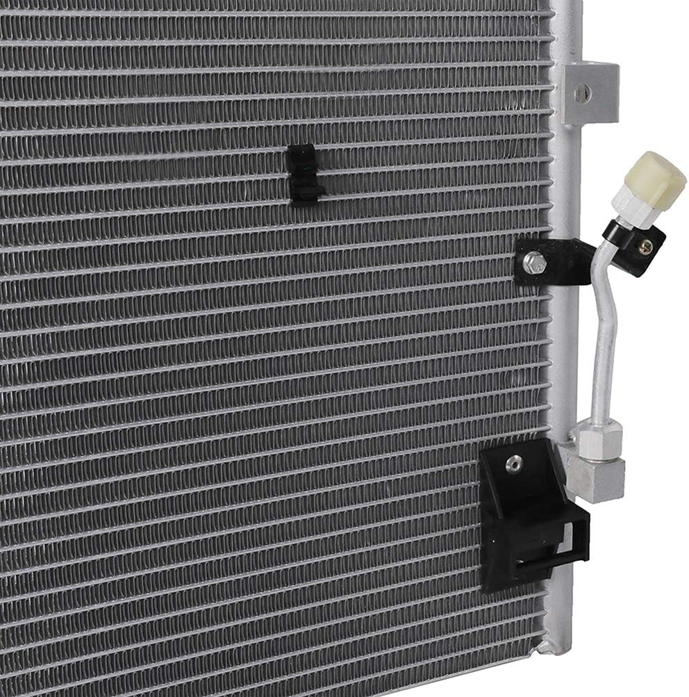OCPTY AC Condenser Compatible with 1998-2004 for Toyota Tacoma Base Crew Cab Pickup 2.4L, Replace 4899,8846004090 Condenser Receiver Air Conditioning Condenser Condenser Receiver