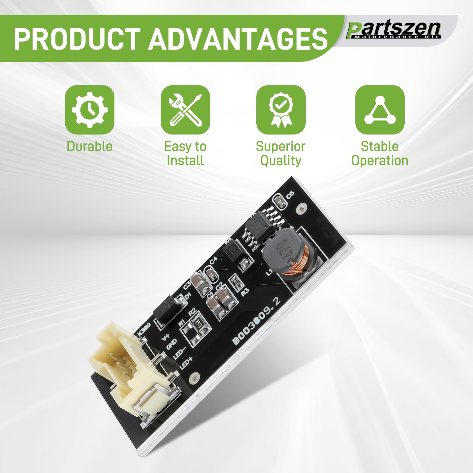 Amazon.com: partszen b003809.2 Rear Tail Light Repair Driver Chip
