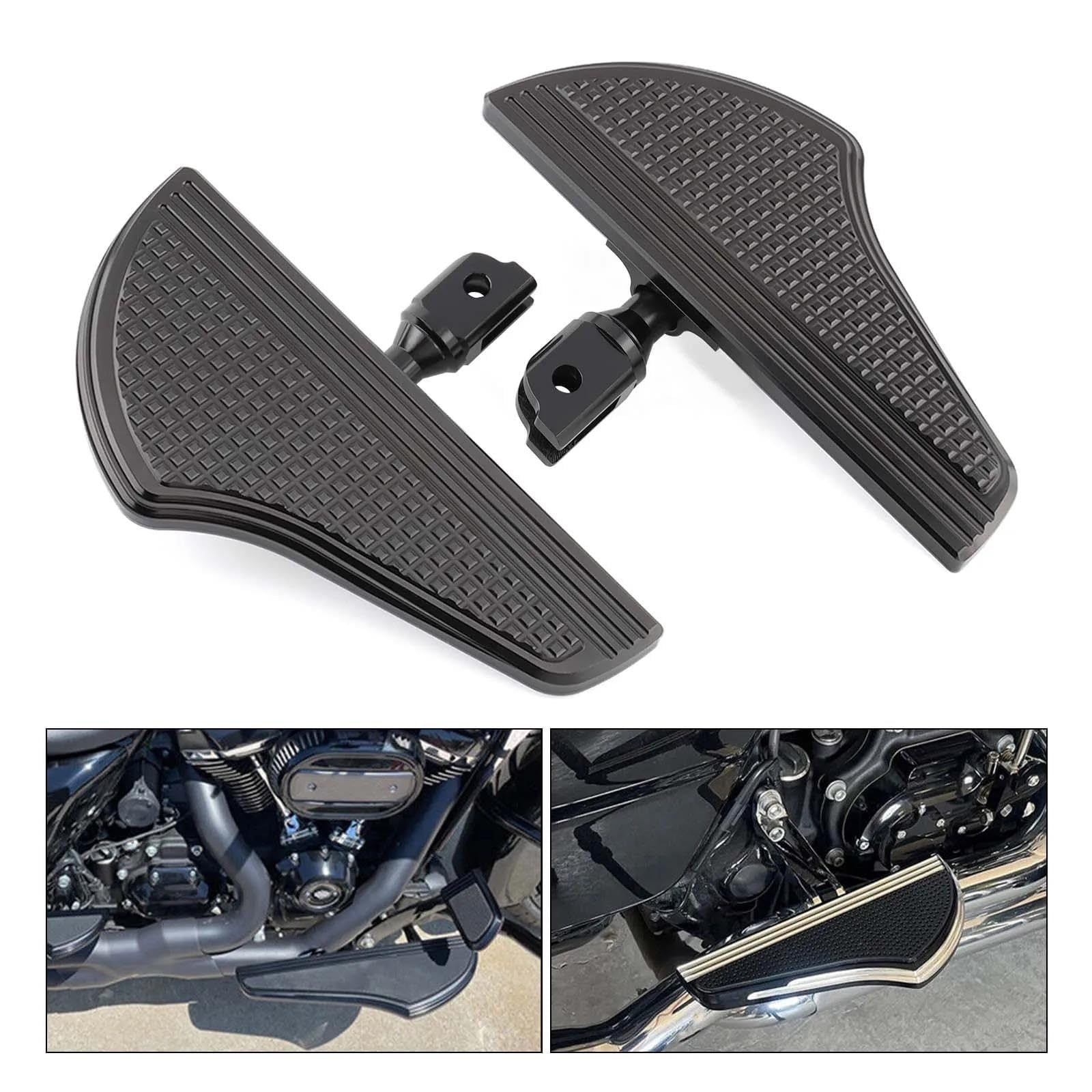 Motorrad Fußrasten Gerändelt - Für Harley Softail Modelle