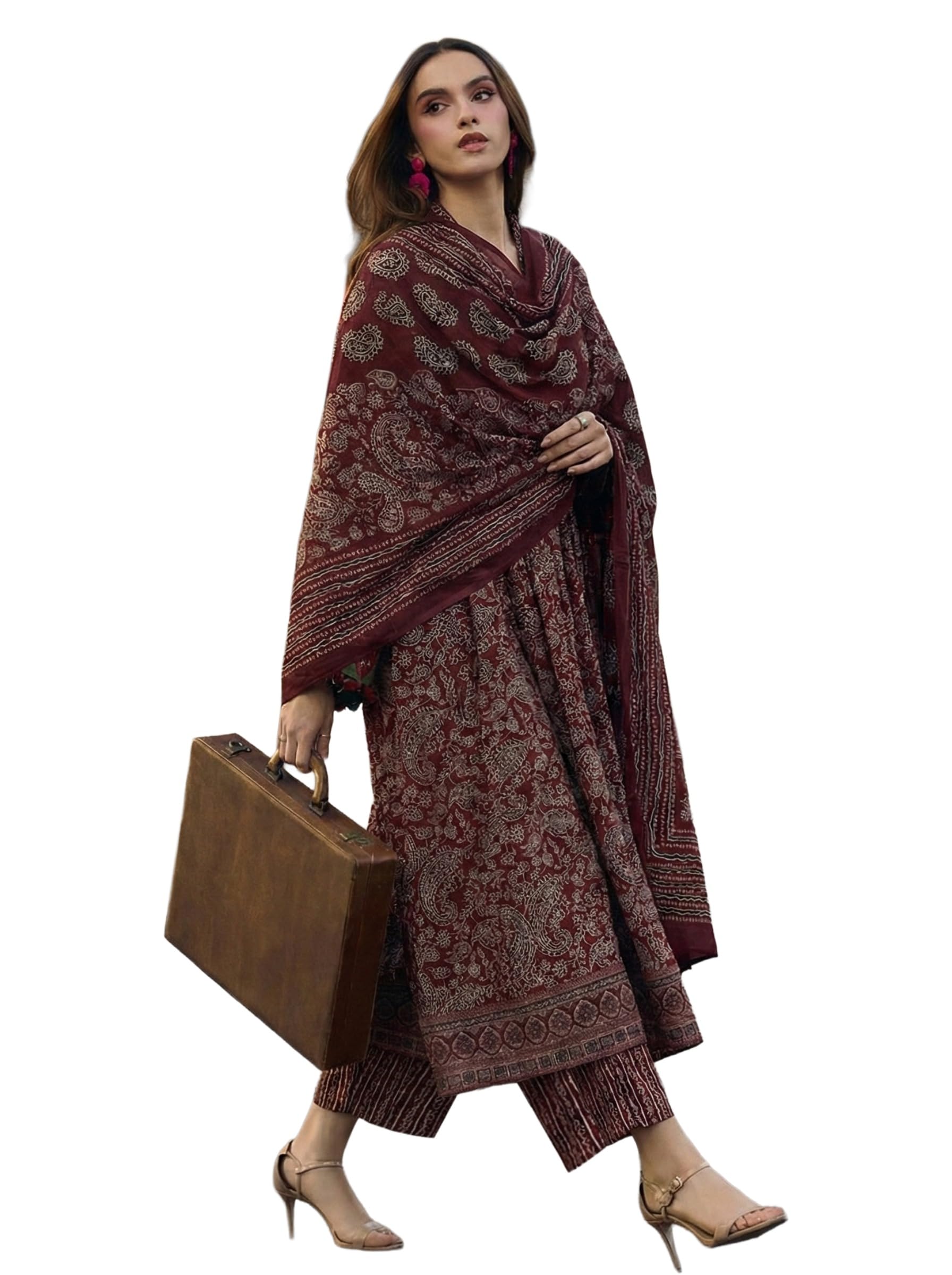 anni designer Women Kurta with Palazzo Dupatta-picture-50