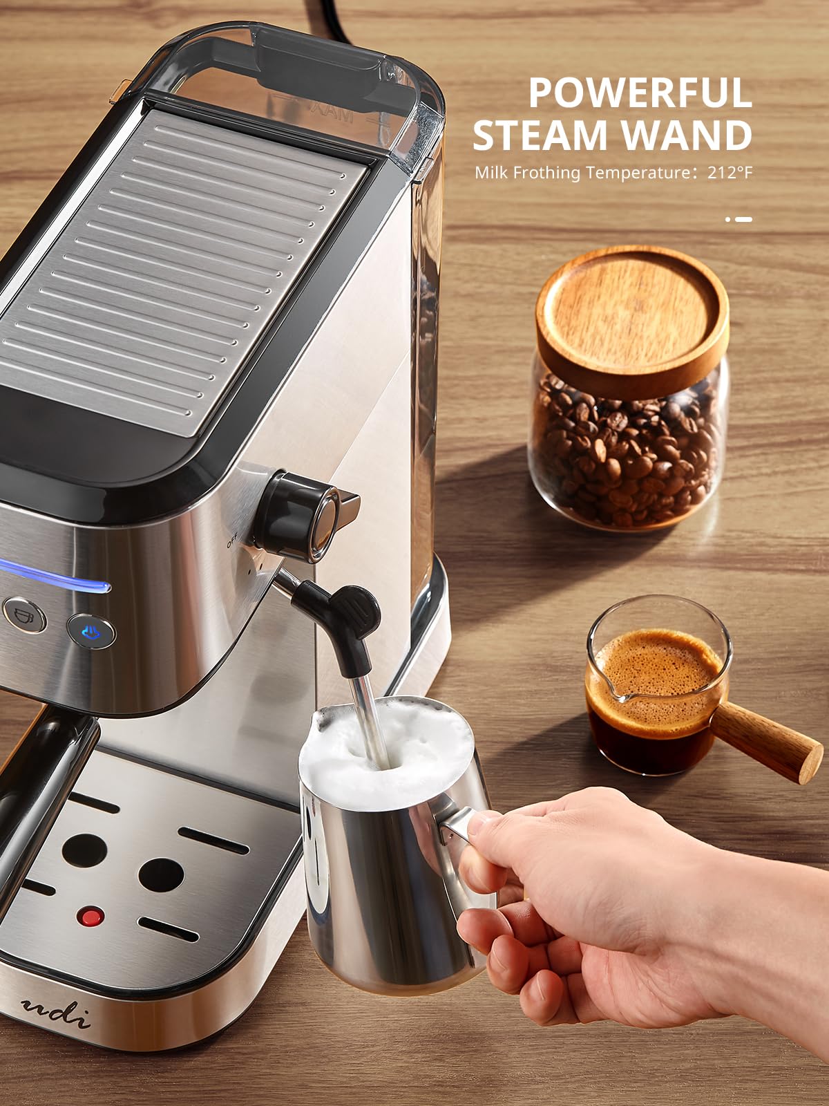UDI Espresso Machine - Make Cafe-Quality Coffee at Home -3 UDI Espresso Machine - Make Cafe-Quality Coffee at Home -3
