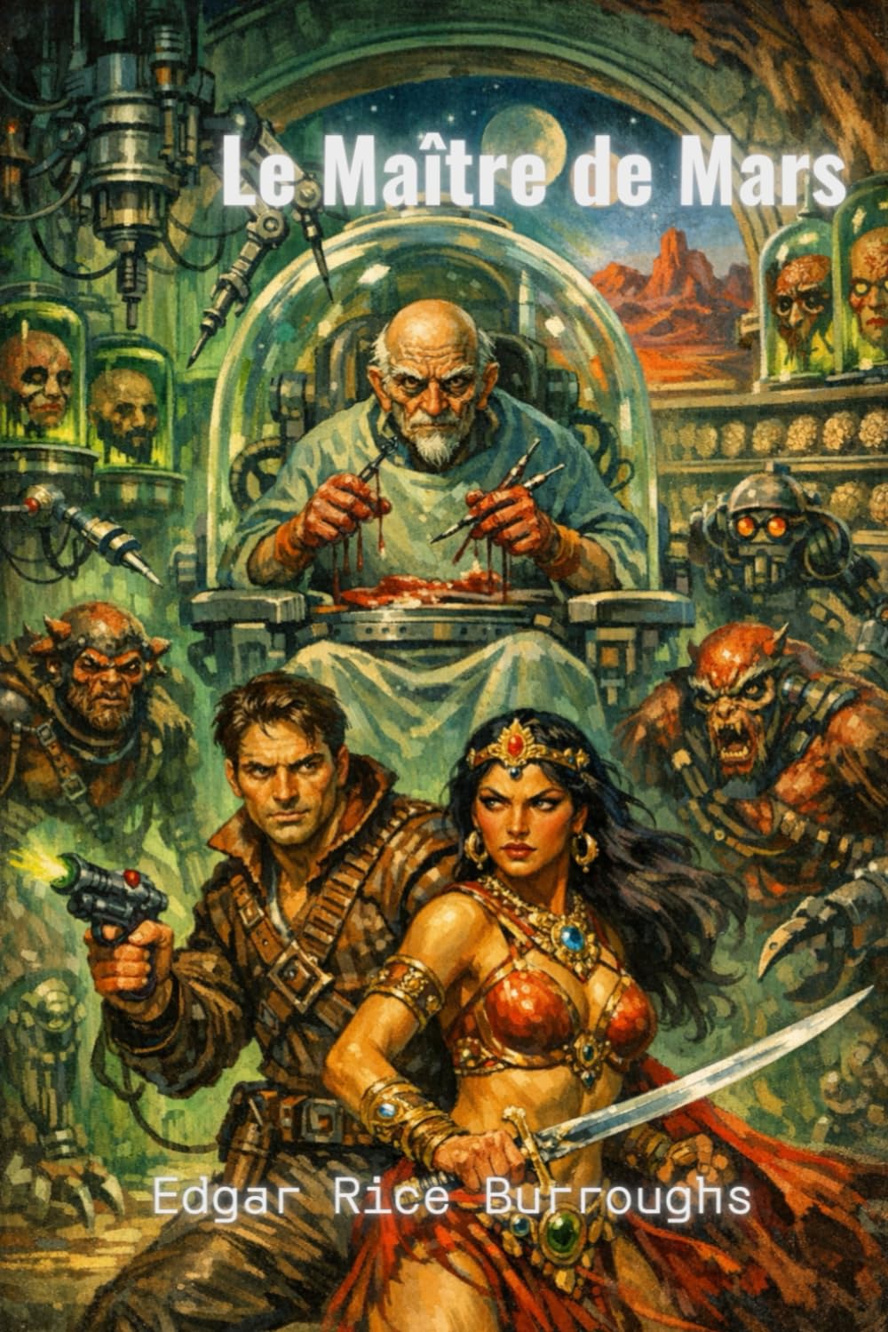 Le Maître de Mars: Série John Carter de Mars, tome 6