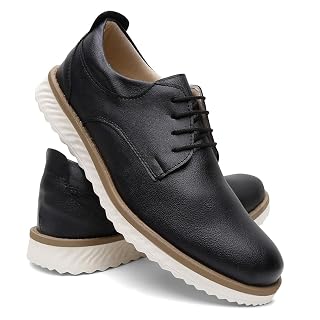 Sapato Social Masculino Oxford Sintético com Cadarço