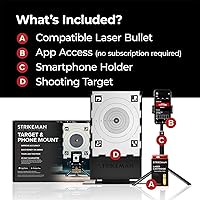 Vista 2 de Strikeman Sistema de Entrenamiento Láser de Fuego Seco .45 ACP - Excelente para Práctica de Tiro al Blanco con Pistolas - El Kit Incluye Acceso a