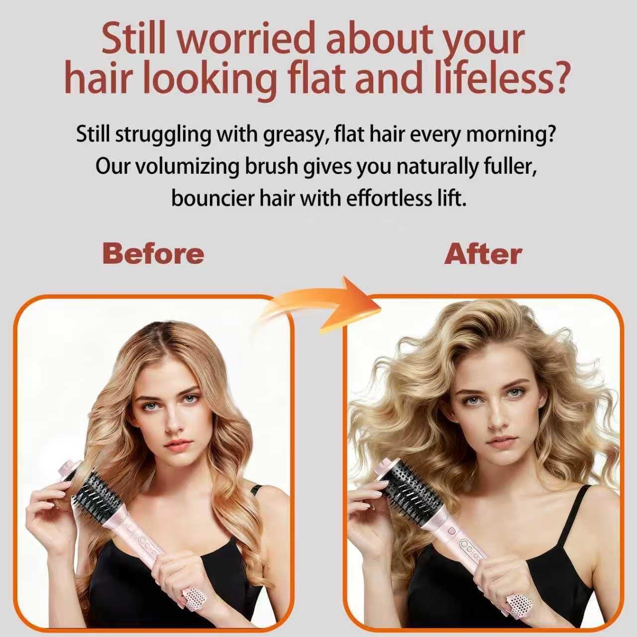 High-Speed 5 in 1 Hair Styler with Auto Curling Iron, Straightener & Volumizing Hot Air Brush |Fast Drying Ionic Blowout, No Heat Damage | Travel & Home Styling Tool (Pink) - Image 5