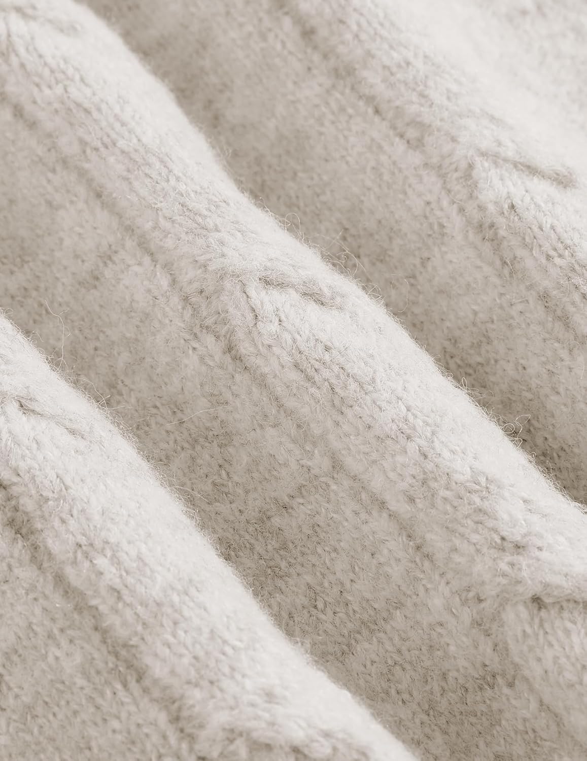 Vamtac Sweaters for Men Loose Cable Knit Sweater Casual Soft Pullover Knitted Tops Long Sleeve Winter Y2k Outfits