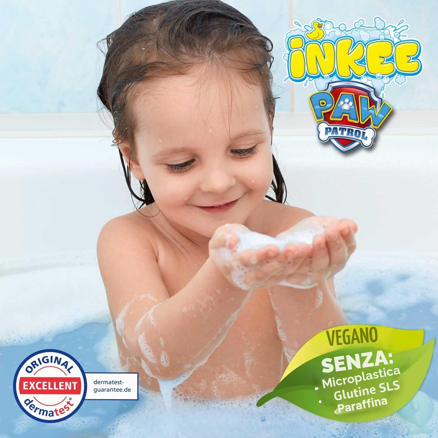 INKEE Set de 10 Mini Pack Paw Patrol, Bomba Da Bagno Per Bambini Con Forme Di Paw Patrol, Cola, Divertimento Garantito (10 x 3 Bombas)
