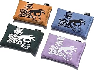 Yikun Disc Golf Grip Bag, Sweat Absorber Dry Hand Pouch, Essential Disc Golf Accessories, Substitute Chalk Bag with Active Aluminum Oxide Granules for Moisture Control(Random Color)