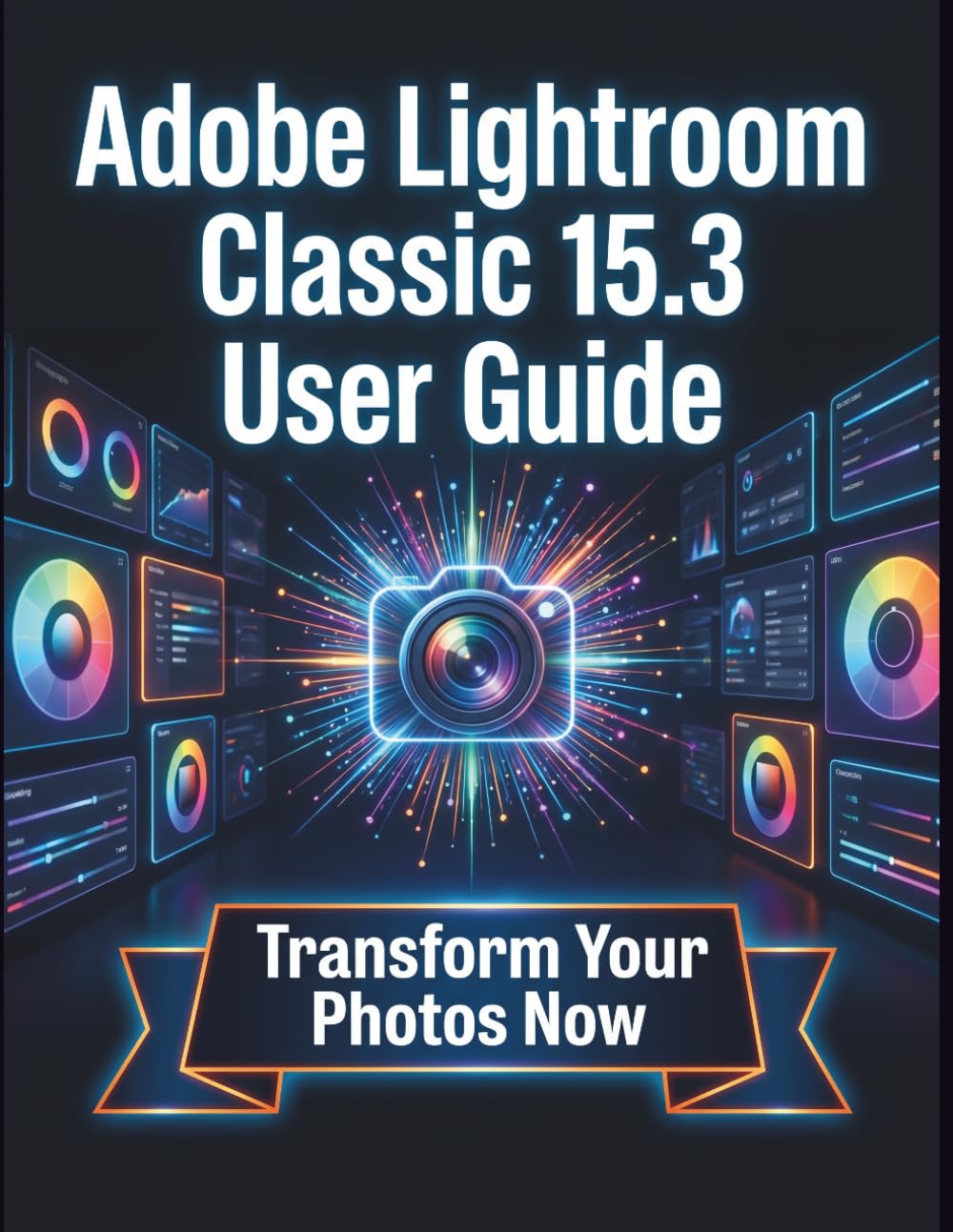 Adobe Lightroom Classic 15.3 User Guide: Clear, Detailed Manual to Camera Settings and Troubleshooting for Beginners and Seniors