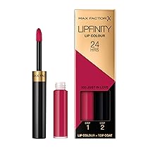 Max Factor, Lipfinity Lip Colour, Rossetto Lunga Durata E Gloss Idratante Con Applicazione Bifase, Nuance 335 Just In Love, 2.3 Ml E 1.9 G