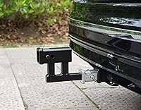 Vista 5 de 864125 Adaptador de enganche de 1-1/4" a 2" con enganche de elevación/caída de 4-1/4", 3,500lbs G.T.W, pasador de enganche y clip incluidos