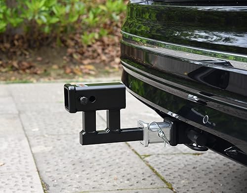 Miniatura 5 de 864125 Adaptador de enganche de 1-14" a 2" con enganche de elevacióncaída de 4-14", 3,500lbs G.T.W, pasador de enganche y clip incluidos