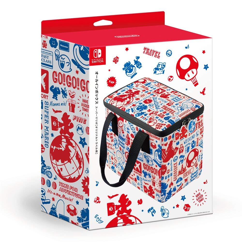 All in Box bag Case Super Mario for Nintendo switch Original travel