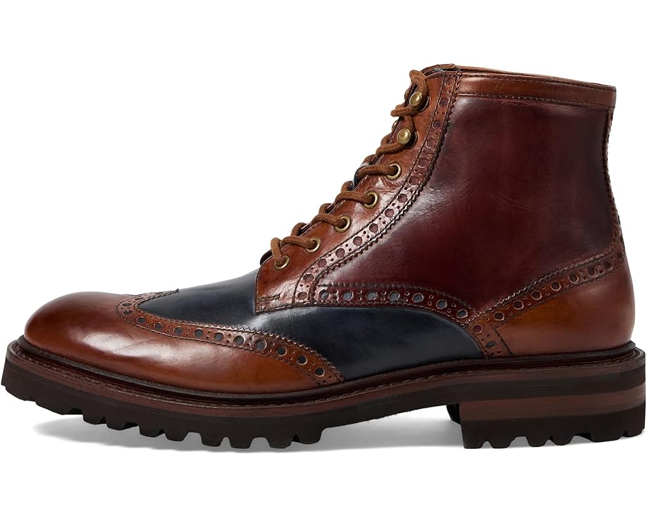 Johnston & Murphy Collection Dudley Lug Wingtip Boots - Left View