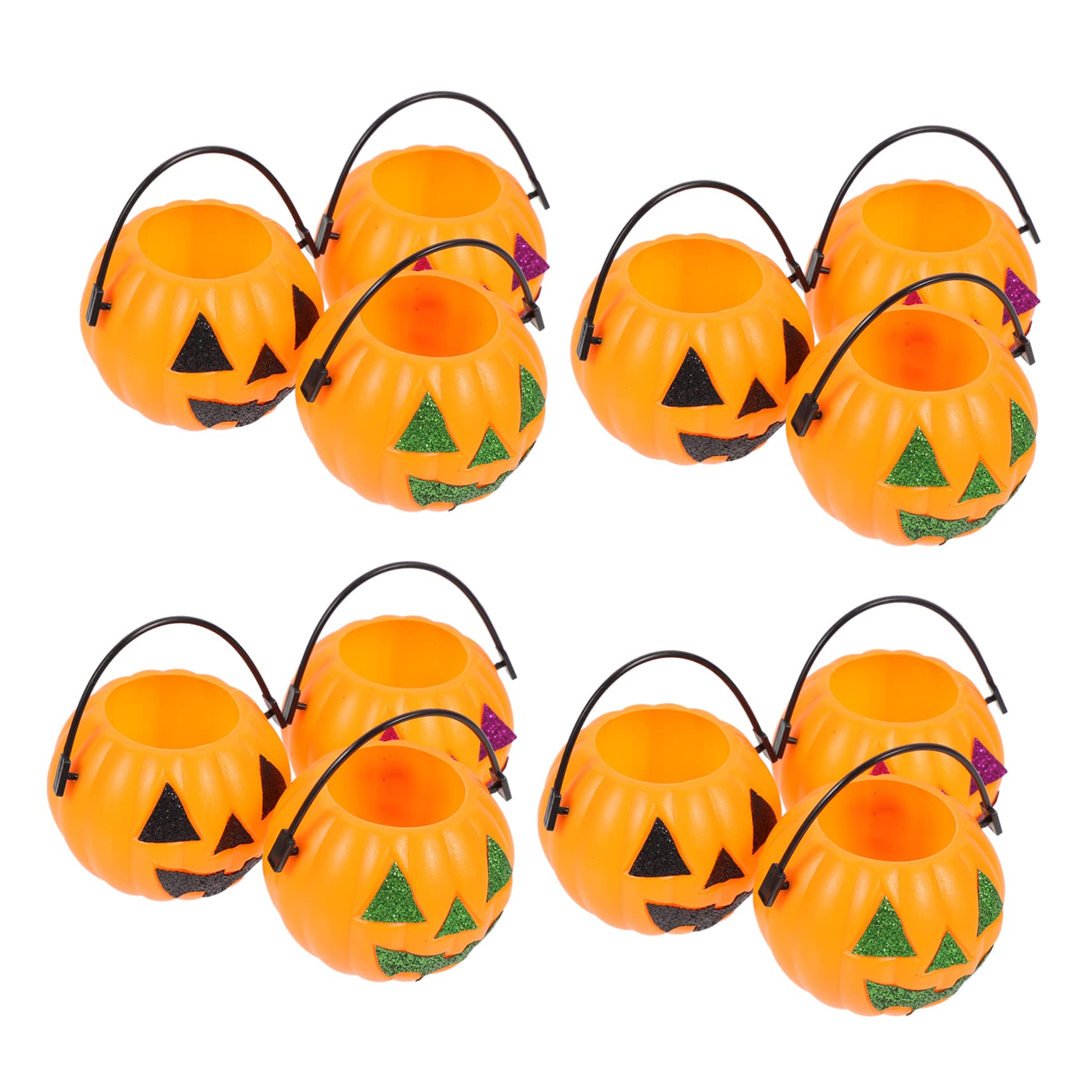 Mini Seaux Citrouille Halloween : 36 Accessoires pour Fête et Déco Table