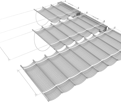 TANG Pergola retráctil de repuesto para exteriores