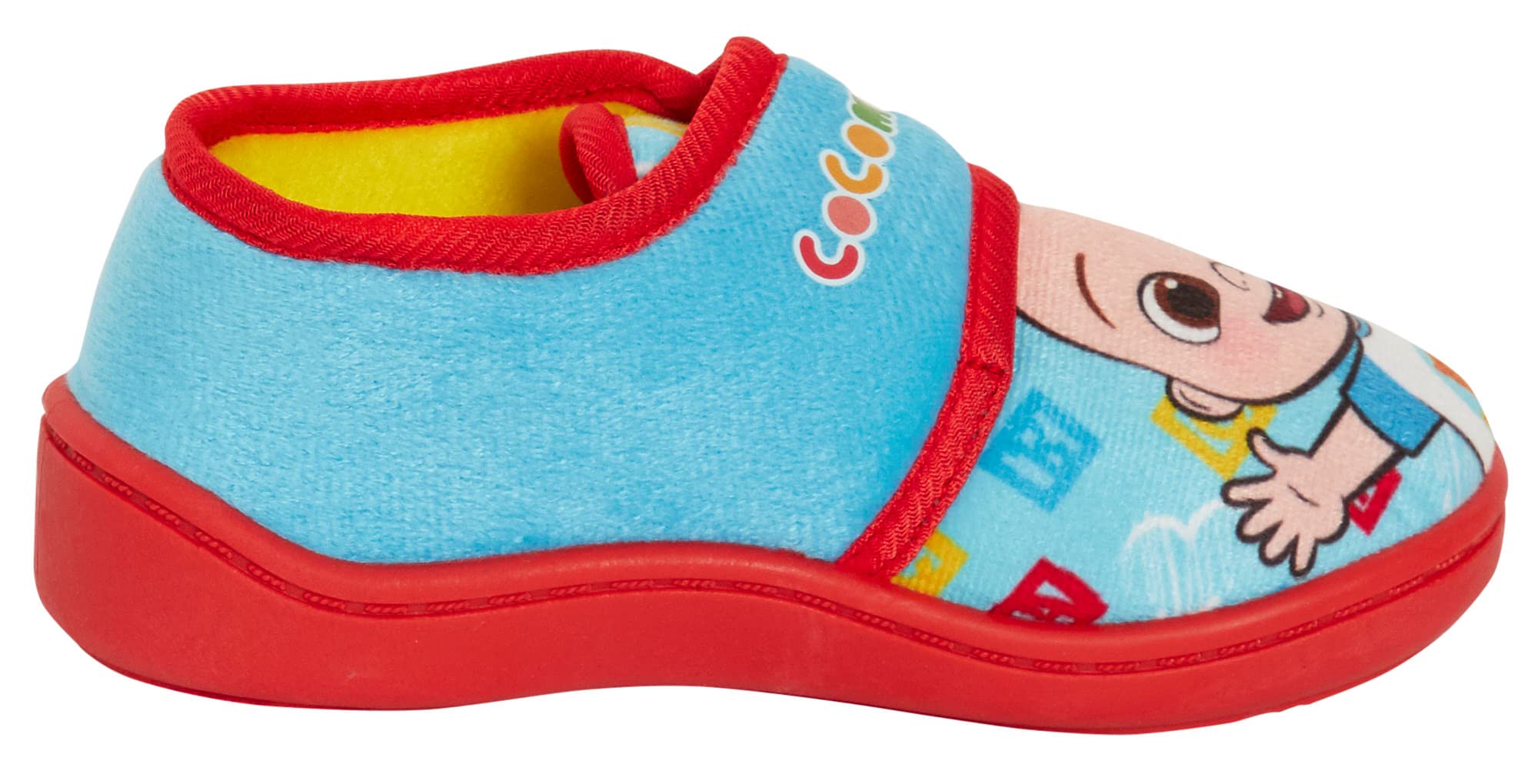 CoComelon Slippers Girls Boys Infants Toddlers Easy Fasten Nursery House Shoes Kids JJ Booties