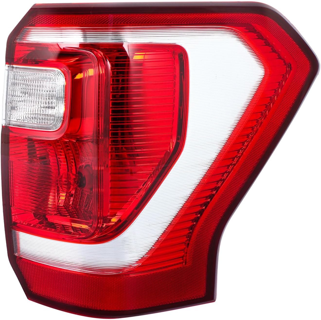 WFLNHB Passenger Side Tail Light Brake Light Replacement for Expedition 2018 2019 2020 2021 Halogen Rear Brake Lamp JL1Z13404G FO2801271