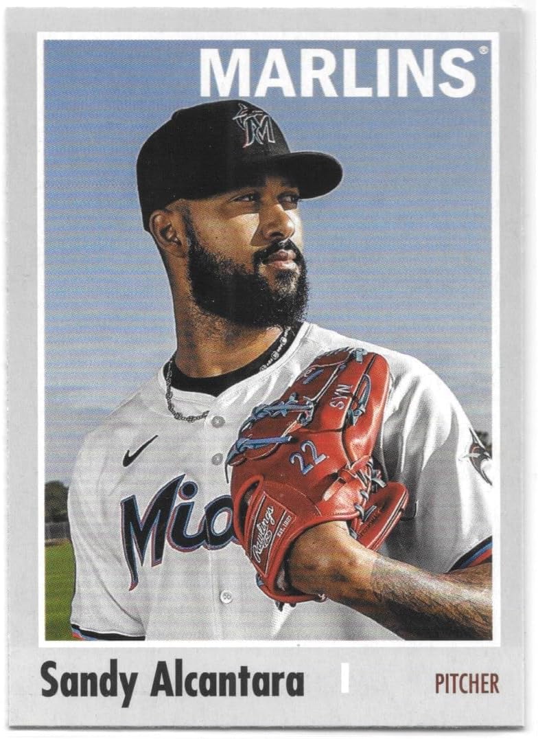 Sandy Alcantara 2024 Topps Archives Card #112
