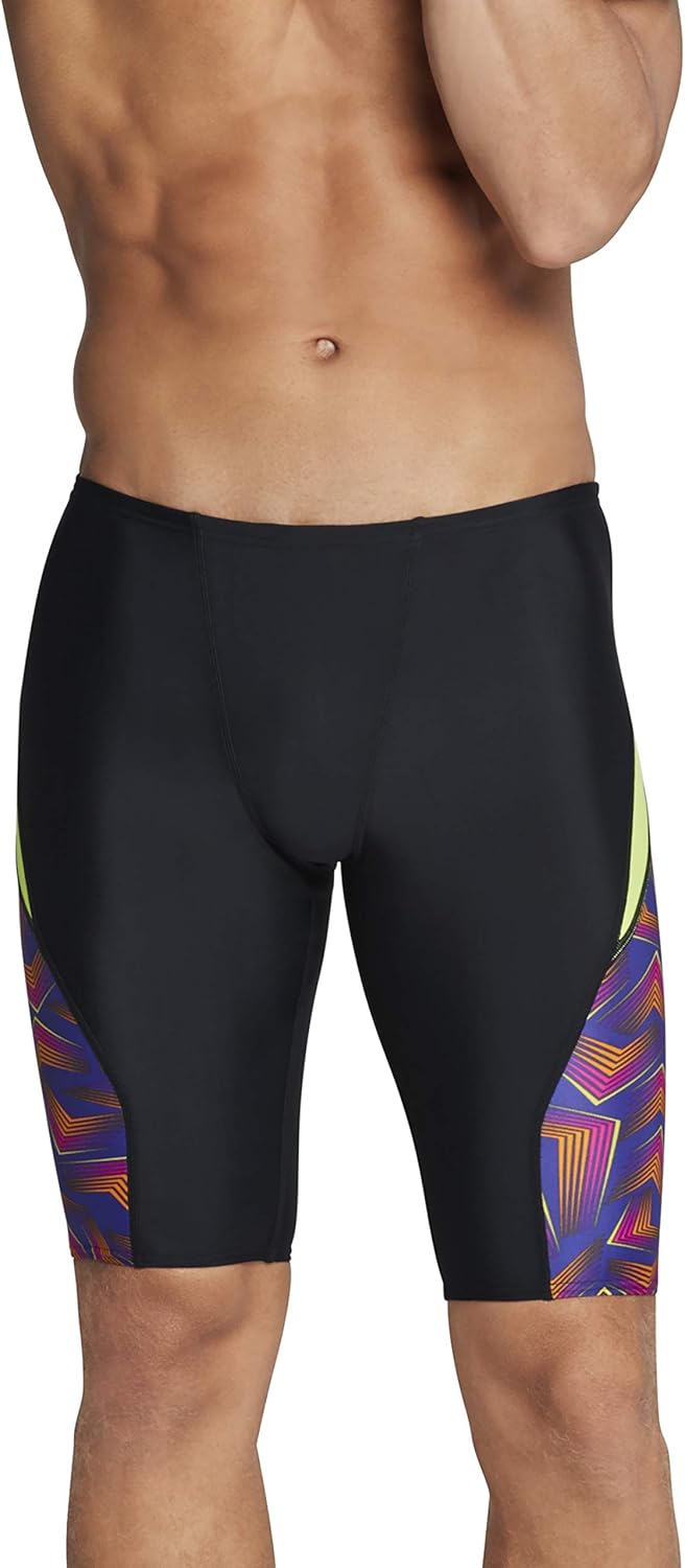 Speedo Men's Swimsuit Jammer ProLT Printed Team Colors : Clothing, Shoes & Jewelry