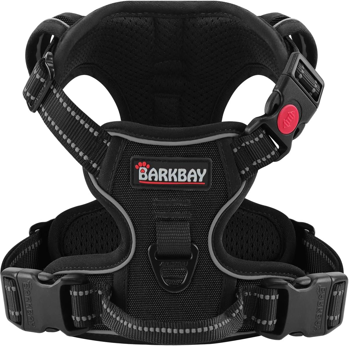 BARKBAY Dog Harness No Pull 3 Buckles for Small Dogs