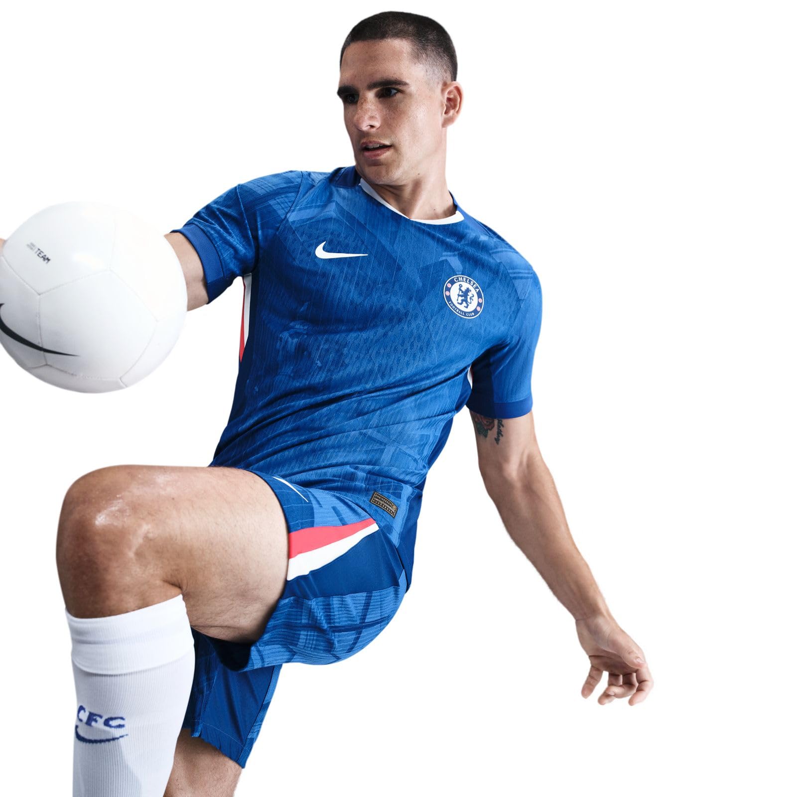 FC Chelsea 2025/26 Match Home Nike Authentic Dri-FIT ADV Camiseta de fútbol para Hombre, HJ4543