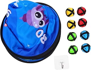 BESPORTBLE 1 Conjunto De Jogo De Dardos Para Interior Brinquedos Para Crianças Brinquedo De Bola De Dardo Bola De Dardo De Arremesso Pano De Brinquedo Bola Pegajosa Alvo Presente Bola