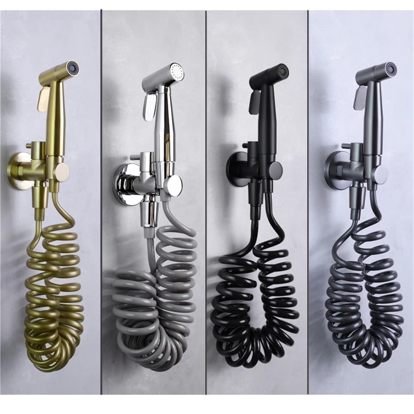 Set spruzzatore for bidet portatile in acciaio inossidabile